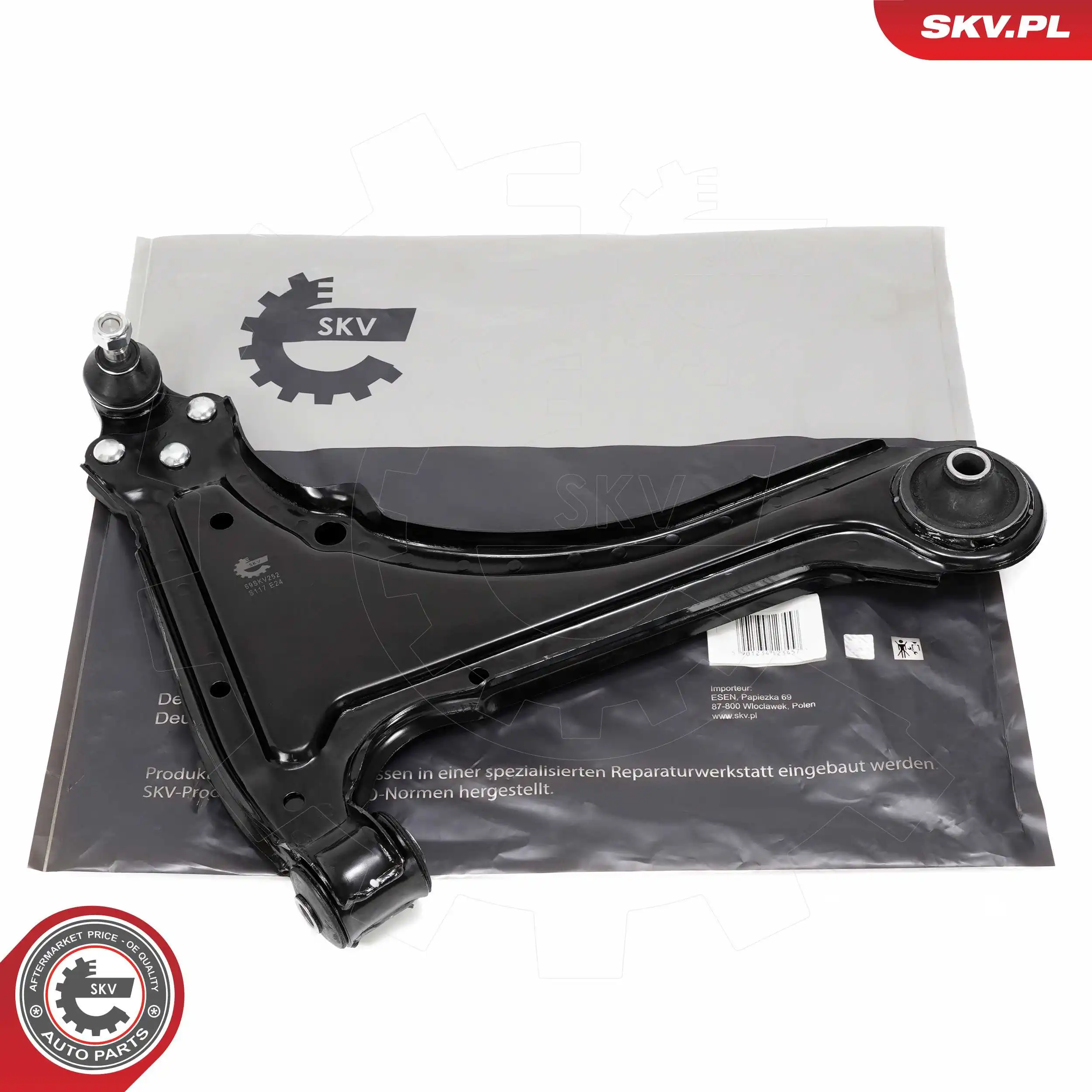 Control/Trailing Arm, wheel suspension